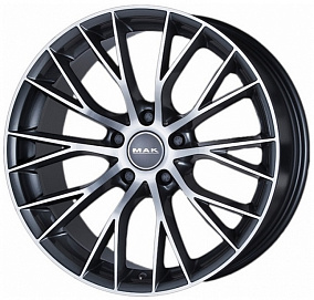 Диски Mak Munchen 9,5x20 5x120 ET 44 Dia 72,6 (Gunmetal Mirror Face)