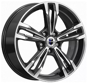 Диски КиК Karrera Light (КС935) 7x18 5x108 ET 41 Dia 59,6 (Алмаз черный)