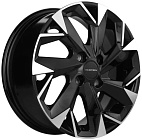 Khomen Wheels KHW1402 5,5x14 4x98 ET 35 Dia 58,5 (Black-FP)