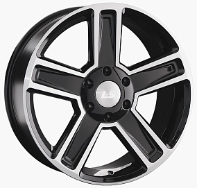Диски LS Wheels LS 1296 8x18 6x114,3 ET 30 Dia 67,1 (BKF)
