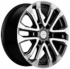 Khomen Wheels KHW1805 (LC Prado) 7,5x18 6x139,7 ET 25 Dia 106,1 (Gray-FP)