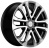 Khomen Wheels KHW1805 (LC Prado) 7,5x18 6x139,7 ET 25 Dia 106,1 (Gray-FP)