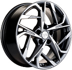 Khomen Wheels KHW1716 (Evolute i-Joy) 7x17 5x110 ET 40 Dia 67,1 (Gray-FP)
