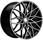 Khomen Wheels KHW1813 (Exeed RX) 7x18 5x108 ET 41 Dia 65,1 (Black-FP)