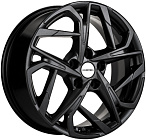 Khomen Wheels KHW1716 (Jac/Москвич 3) 7x17 5x108 ET 40 Dia 54,1 (Black)