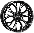 Mak Stilo 8x18 5x108 ET 45 Dia 72 (Black Mirror)