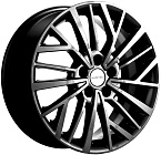 Khomen Wheels KHW1717 (Evolute i-Joy) 7x17 5x110 ET 40 Dia 67,1 (Black)