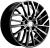 Khomen Wheels KHW1717 (Evolute i-Joy) 7x17 5x110 ET 40 Dia 67,1 (Black)