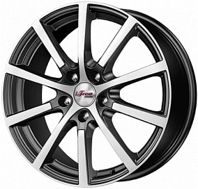 Диски iFree Big Byz (КС680) 7x17 5x114,3 ET 45 Dia 60,1 (Блэк Джек)
