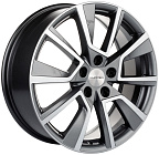 Khomen Wheels KHW1802 (OMODA C5) 7x18 5x108 ET 33 Dia 60,1 (Gray-FP)