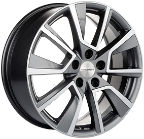 Диски Khomen Wheels KHW1802 (OMODA C5) 7x18 5x108 ET 33 Dia 60,1 (Gray-FP)