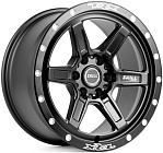 Skill SB021-SV308 10x20 6x139,7 ET 10 Dia 77,8 (Черный Матовый + Полированные Болты)