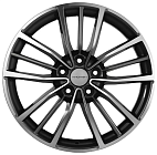 Khomen Wheels KHW1812 (Changan/Geely/Lexus/Suzuki/Toyota) 7x18 5x114,3 ET 45 Dia 60,1 (Gray-FP)