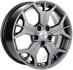 Khomen Wheels KHW1715 (Jetta) 7x17 5x112 ET 54 Dia 57,1 (Gray)