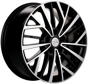 Диски Khomen Wheels KHW1717 (Evolute i-Joy) 7x17 5x110 ET 40 Dia 67,1 (Black-FP)