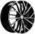Khomen Wheels KHW1717 (Evolute i-Joy) 7x17 5x110 ET 40 Dia 67,1 (Black-FP)