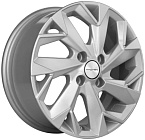 Khomen Wheels KHW1402 (Honda Civic) 5,5x14 4x100 ET 45 Dia 56,1 (F-Silver)