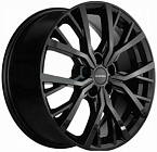 Khomen Wheels KHW1806 (Teana/X-trail/Juke) 7x18 5x114,3 ET 45 Dia 66,1 (Black)