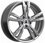 КиК Karrera Light (КС935) 7x18 5x108 ET 33 Dia 67,1 (Дарк платинум брайт)