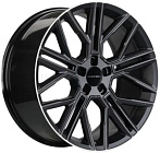 Khomen Wheels KHW2101 (E-tron) 9,5x21 5x112 ET 36 Dia 66,6 (Black matt MR)