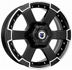 КиК M56 (КС593) 7x16 6x139,7 ET 30 Dia 106,1 (Алмаз черный)