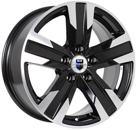 Диски КиК Висмут 7x16 5x108 ET 45 Dia 63,35 (Алмаз черный)