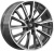 КиК КР010 7,5x18 5x108 ET 36 Dia 65,1 (Diamond Black Gris)