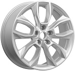КиК КР001 7x18 5x114,3 ET 38 Dia 67,1 (Elite Silver)