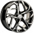 Khomen Wheels KHW1716 (Jac/Москвич 3) 7x17 5x108 ET 40 Dia 54,1 (Black-FP)