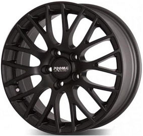 Диски Прома GT 7x17 5x100 ET 45 Dia 57,1 (Черный матовый new)