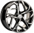 Khomen Wheels KHW1716 (Evolute i-Joy) 7x17 5x110 ET 40 Dia 67,1 (Black-FP)