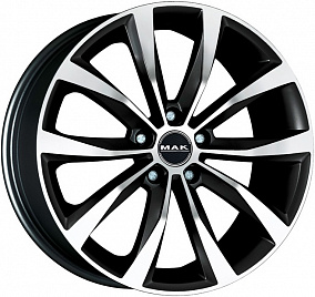 Диски Mak Wolf 7,5x17 5x112 ET 47 Dia 57,1 (Black Mirror)