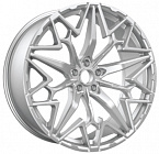 Khomen Wheels ZEUS 2202 (X5/X6/X7/Cullinan) 10x22 5x112 ET 30 Dia 66,6 (Brilliant Silver)