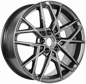 Диски КиК Вудроф 7x18 5x110 ET 40 Dia 65,1 (Темно-серебристый)