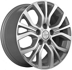 Khomen Wheels KHW1608 (Geely Coolray) 6,5x16 5x114,3 ET 45 Dia 54,1 (F-Silver-FP)