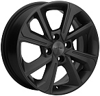 Khomen Wheels KHW1501 (Vesta) 6x15 4x100 ET 50 Dia 60,1 (Black)