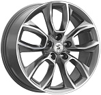 КиК КР001 7x18 5x114,3 ET 40 Dia 66,1 (Diamond Gloss Graphite)