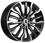 КиК Атакама 6,5x17 5x100 ET 48 Dia 56,1 (Алмаз черный)