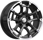 Скад Барахас (КЛ378) 7x16 5x139,7 ET 15 Dia 98,5 (Алмаз)