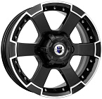 КиК М56 (КС593) 7x16 6x139,7 ET 20 Dia 67,1 (Алмаз черный)