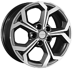 Khomen Wheels KHW1606 (Huyndai/Kia) 6,5x16 5x114,3 ET 43 Dia 67,1 (Gray-FP)