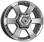 КиК M56 (КС593) 7x16 6x139,7 ET 20 Dia 67,1 (Дарк платинум)