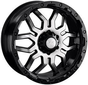 Диски LS Wheels LS 1285 7,5x17 6x139,7 ET 35 Dia 100,1 (Черный полностью полированный)