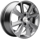Khomen Wheels KHW1501 (Vesta) 6x15 4x100 ET 50 Dia 60,1 (Gray)