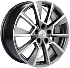 Khomen Wheels KHW1802 (Changan/Geely/Lexus/Suzuki/Toyota) 7x18 5x114,3 ET 35 Dia 60,1 (Gray-FP)