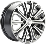 Khomen Wheels KHW1610 (Fluence/Juke) 6,5x16 5x114,3 ET 47 Dia 66,1 (Gray-FP)