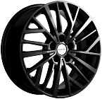 Khomen Wheels KHW1717 (Chery Tiggo 3/Tiggo 3 Pro) 7x17 5x108 ET 40 Dia 60,1 (Black)