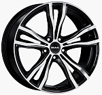Mak X-Mode 9x19 5x120 ET 18 Dia 74,1 (Black Mirror)