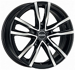 Mak Milano 6,5x16 5x114,3 ET 40 Dia 76,0 (Black Mirror)
