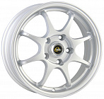 Cross Street CR-06 6x15 4x100 ET 48 Dia 54,1 (Silver)